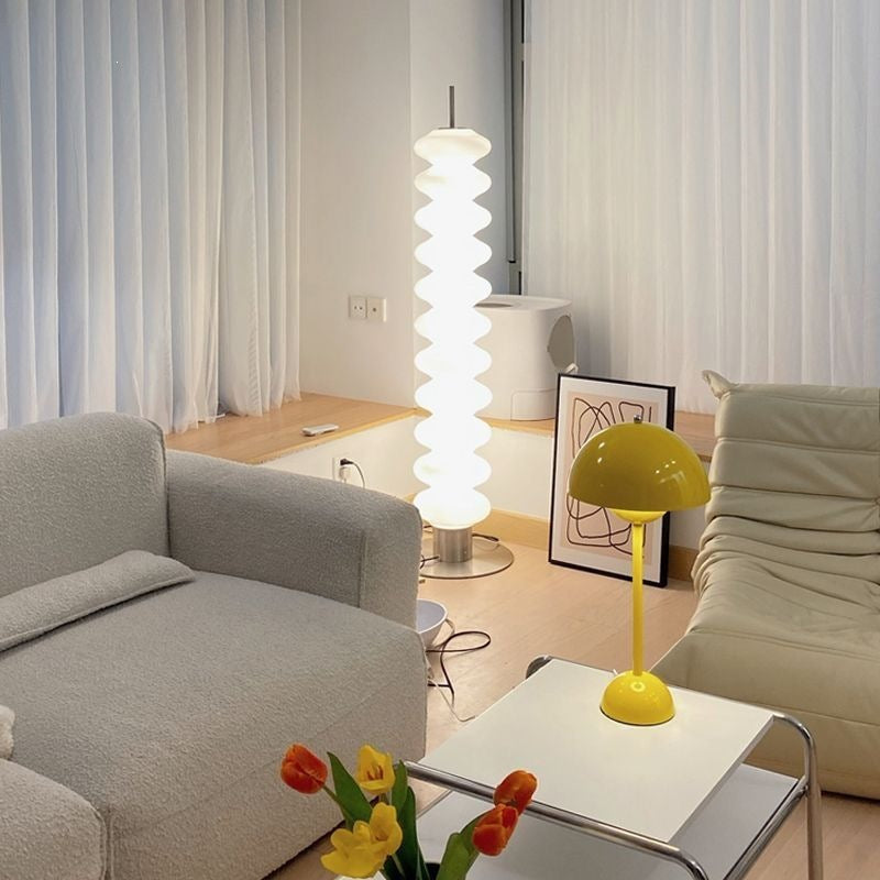 Modern Stacked Sphere Floor & Table Lamp – Nordic Tiered Acrylic Accent Light for Living Room & Bedroom