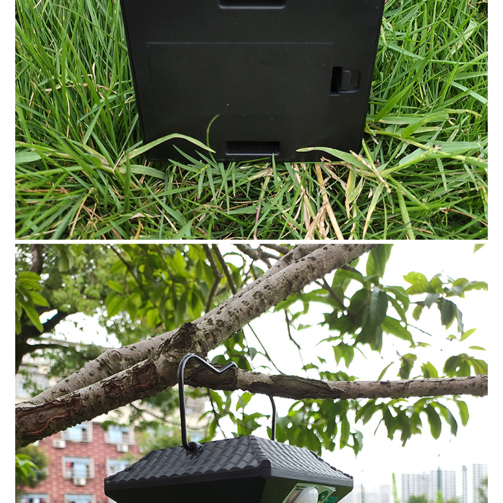 Solar LED Induction Lantern Outdoor Wall Light – Remote Control Waterproof Motion Sensor Garden Lamp for Courtyard & Patio Velumoza