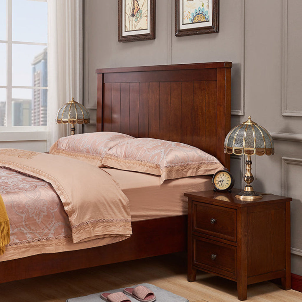 Luxury Gold Copper & Frosted Glass Table Lamp with Dual E26 Lights, Modern Bedside Accent Lamp for Living Room & Bedroom