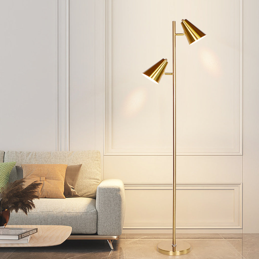 Modern Scandinavian Moon Floor Lamp, LED Standing Lamp with PVC Shade, 110V US Plug, Minimalist Ambient Floor Light for Living Room & Bedroom