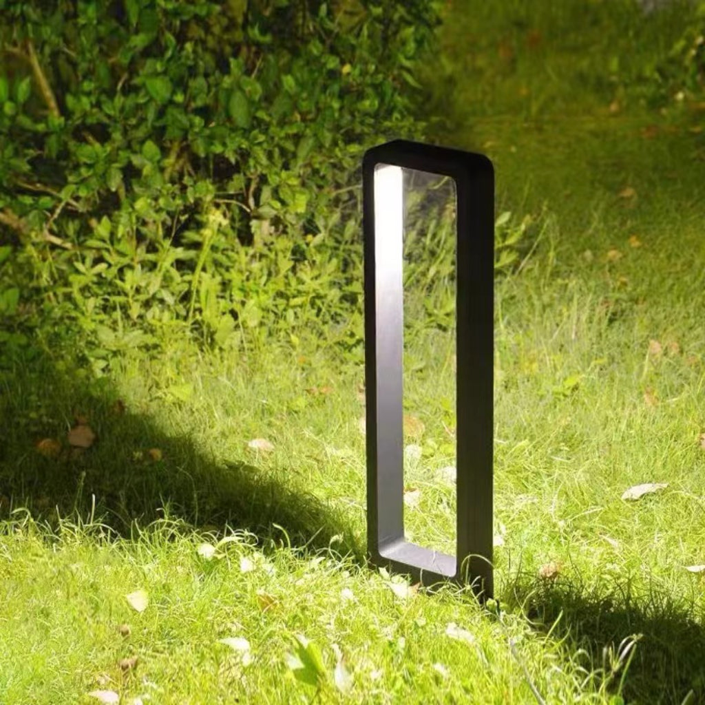 Outdoor Aluminum LED Solar Lawn Light – IP54 Waterproof Modern Garden Pathway Lamp for Courtyard, Park & Landscape Decoration Velumoza