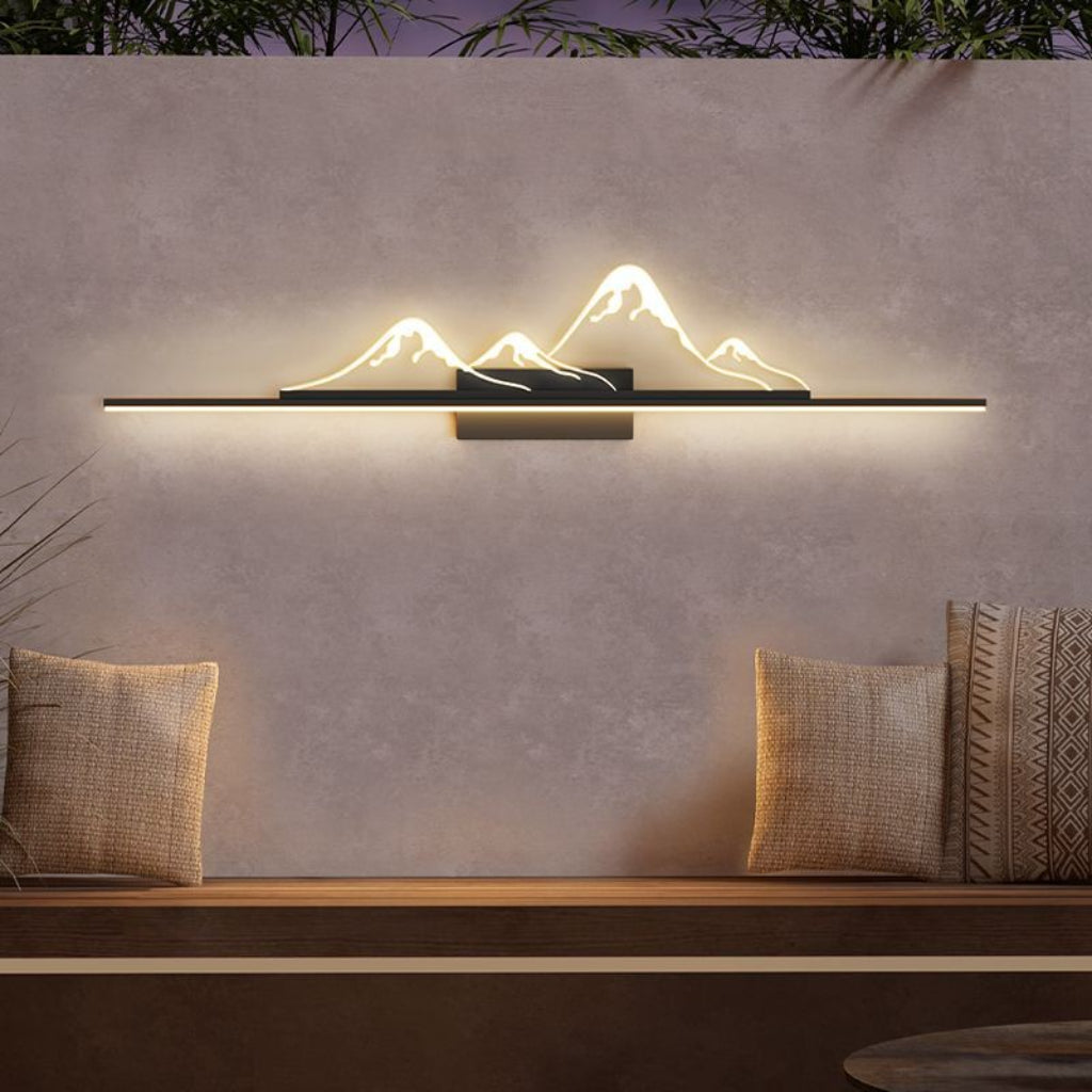 Chinese Style Outdoor LED Wall Light – IP65 Waterproof Aluminum Garden Sconce for Courtyard, Villa, Balcony & Landscape Lighting Velumoza