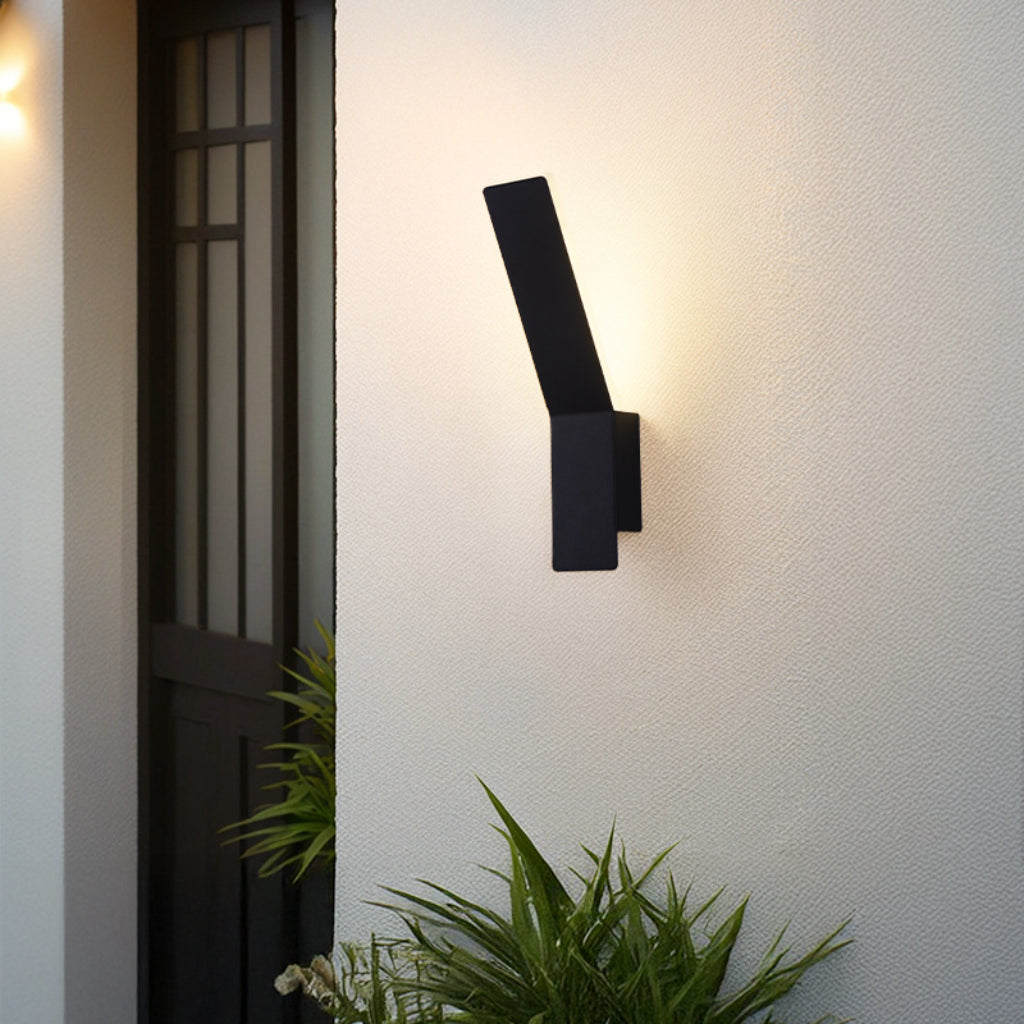 Modern Outdoor Waterproof LED Wall Lamp – 10W Aluminum Exterior Sconce Light IP65 Garden Villa Lighting Velumoza