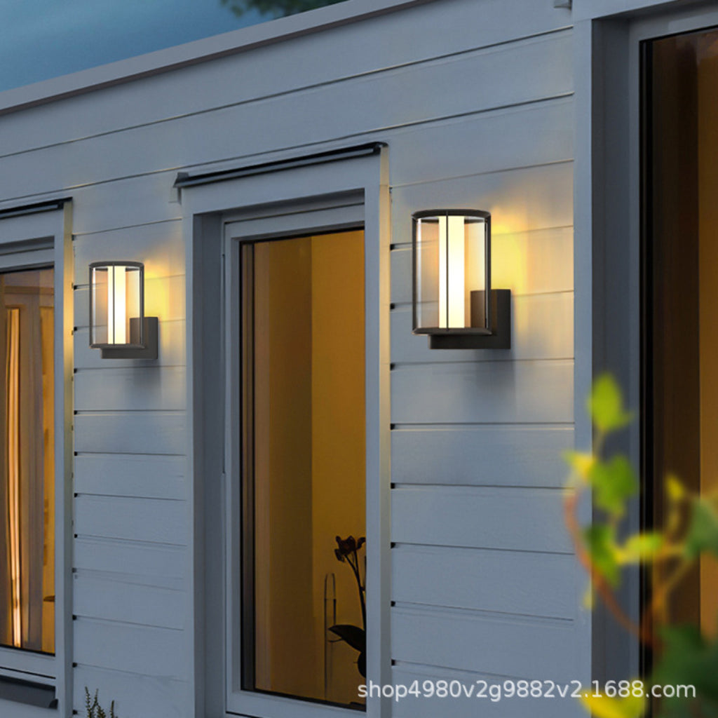 Solar LED Outdoor Wall Light – IP65 Waterproof Retro Garden Fence Lamp for Villa Patio Exterior Lighting Velumoza
