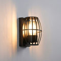 European Style Outdoor Wall Lantern with Decorative Cage – Weather-Resistant Porch, Balcony, Courtyard & Entryway Wall Light Velumoza