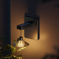 Solar LED Wall Light Outdoor Waterproof Flame Effect Garden Fence Light – Villa Patio Decorative Sconce Velumoza