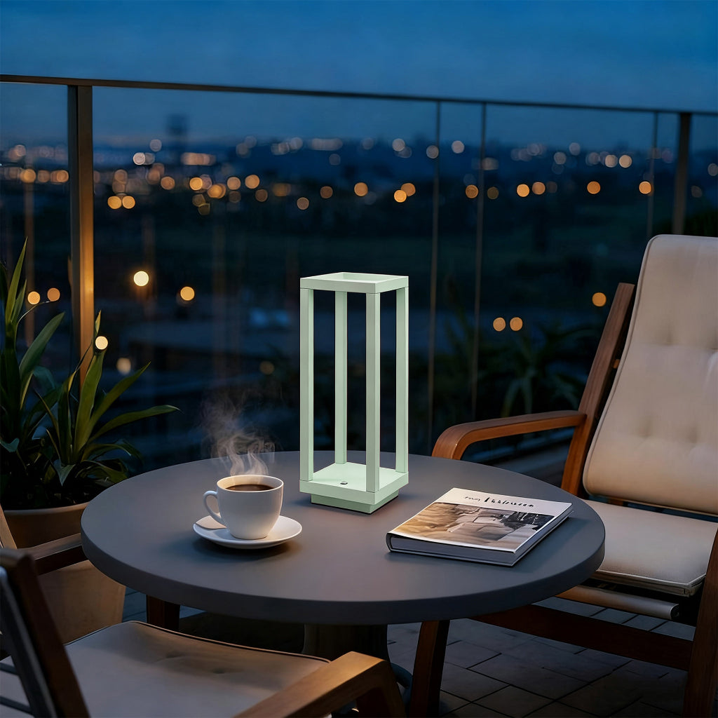 Rechargeable LED Table Lamp 5W – Cordless Touch Control Ambient Light for Bedroom, Restaurant, Bar & Outdoor Camping Velumoza