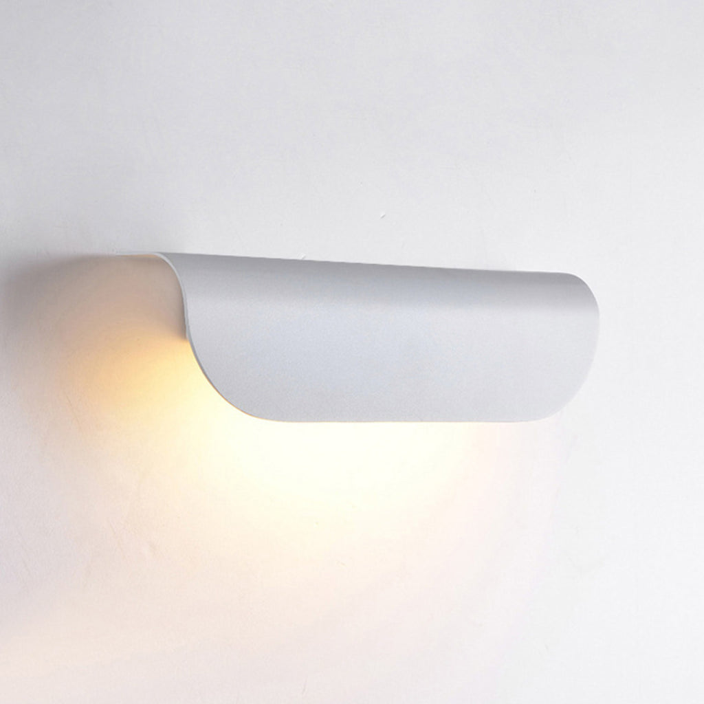 Modern 10W LED Outdoor Wall Sconce – Waterproof Aluminum & Glass Wall Washer Light, 3000K Warm White, 110V Velumoza