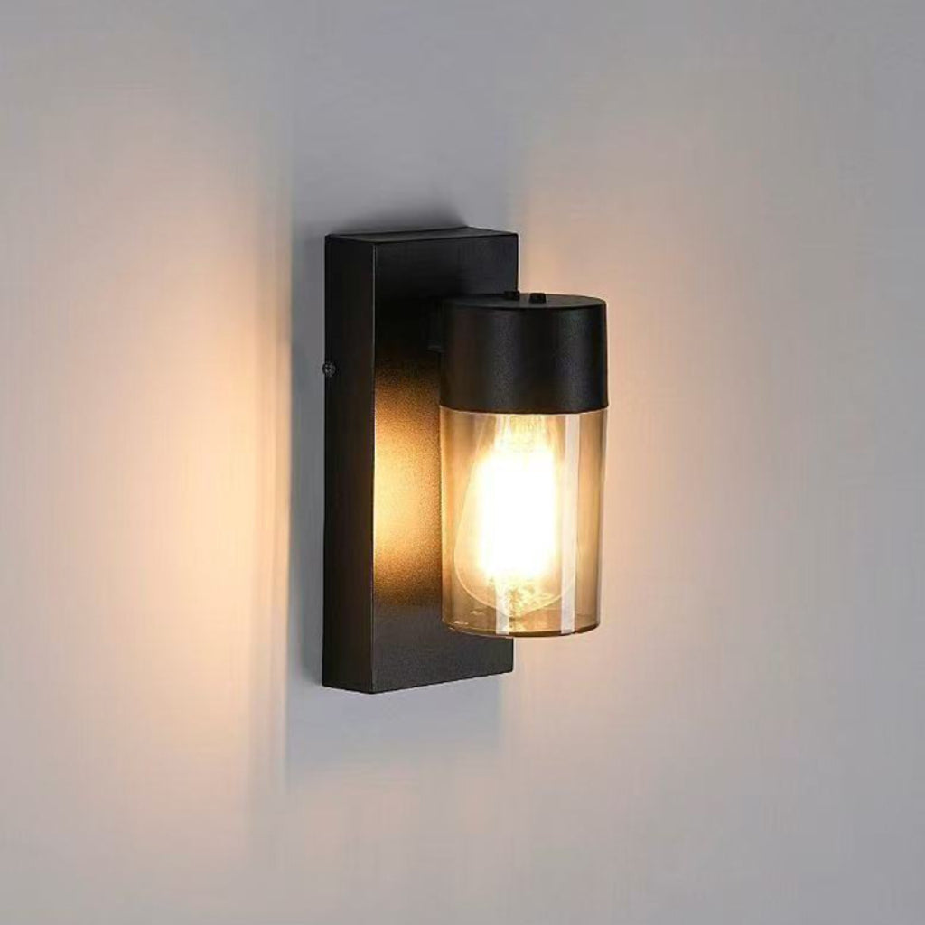 European Style Outdoor Wall Lantern with Decorative Cage – Weather-Resistant Porch, Balcony, Courtyard & Entryway Wall Light Velumoza