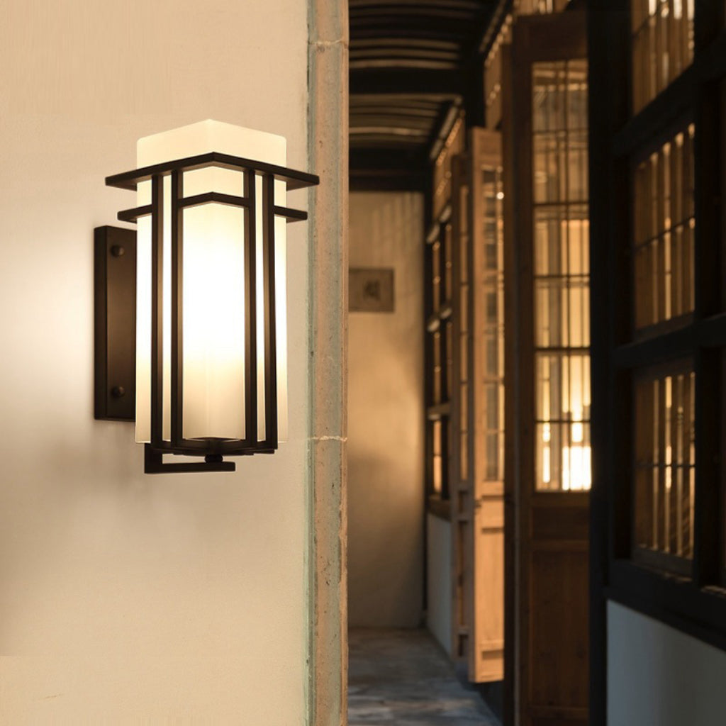 Modern Outdoor Wall Lamp – Waterproof LED Square Sconce for Garden, Patio & Courtyard Lighting Velumoza