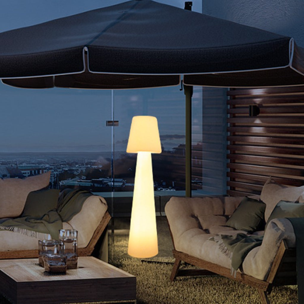 Modern Solar LED Floor Table Lamp – Luxury Outdoor Decorative Light with Remote Control for Patio, Garden & Hotel Velumoza