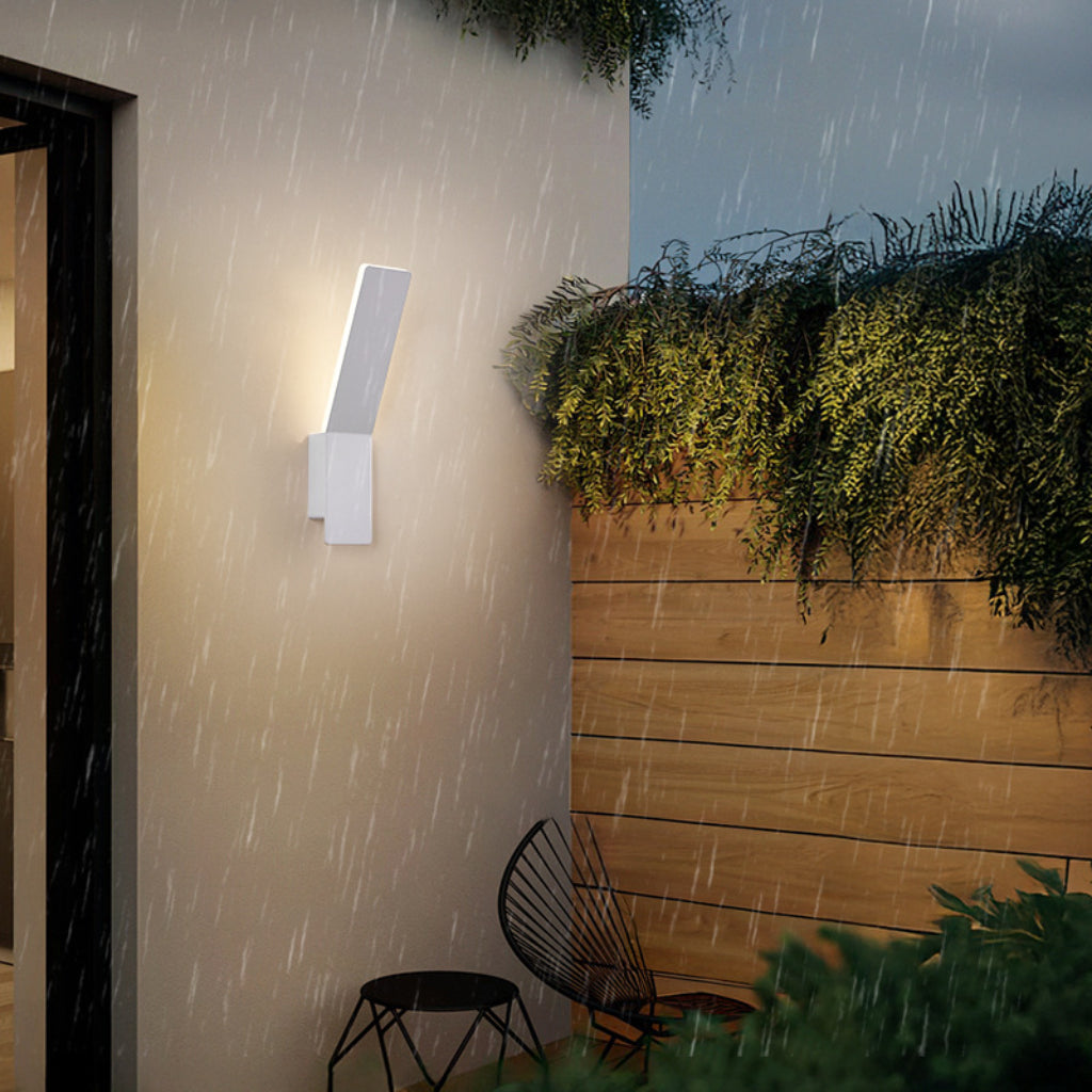 Modern Outdoor Waterproof LED Wall Lamp – 10W Aluminum Exterior Sconce Light IP65 Garden Villa Lighting Velumoza