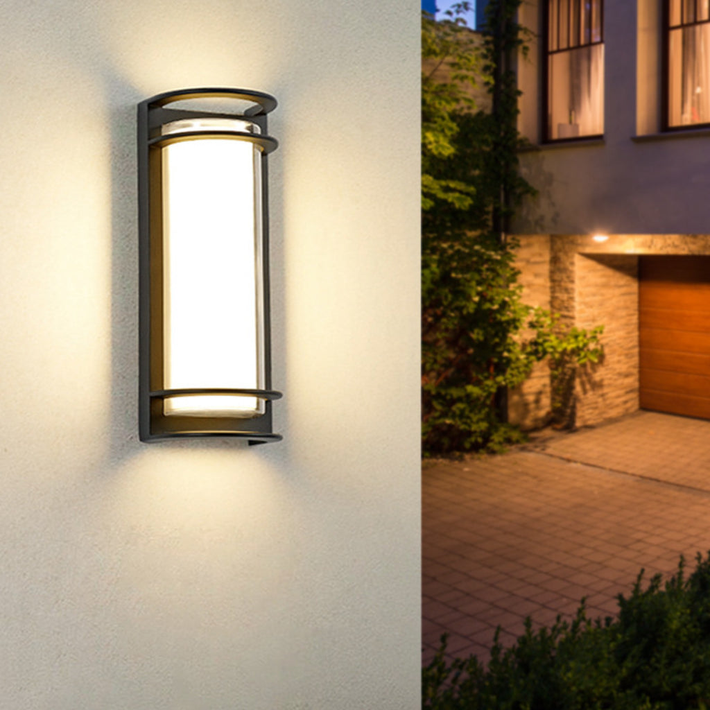 Modern IP65 Waterproof Aluminum LED Outdoor Wall Light – 30W/50W Exterior Sconce for Porch, Patio, Garden, Balcony, Villa & Entryway Velumoza