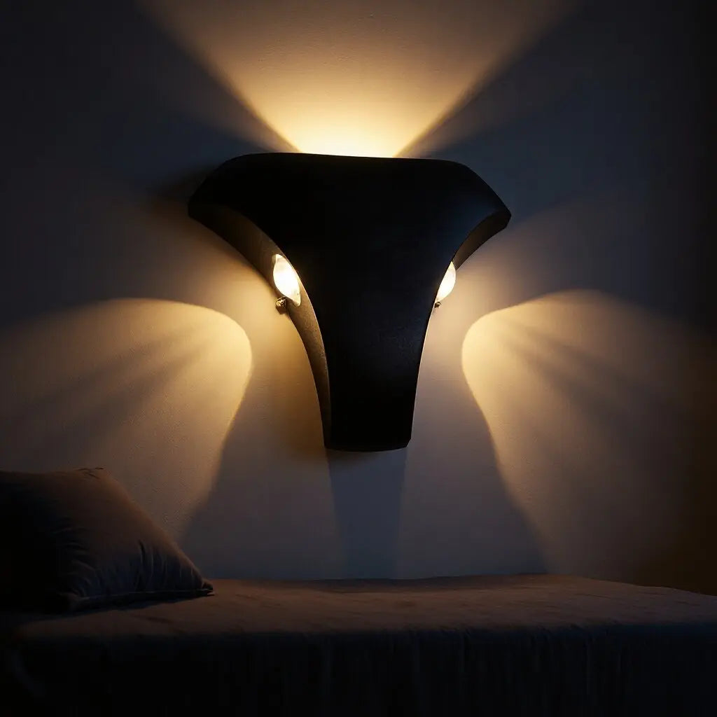 Modern 3W LED Aluminum Wall Sconce Light – Minimalist Indoor & Outdoor Bedside, Garden & Door Wall Lamp 110V US Plug Velumoza