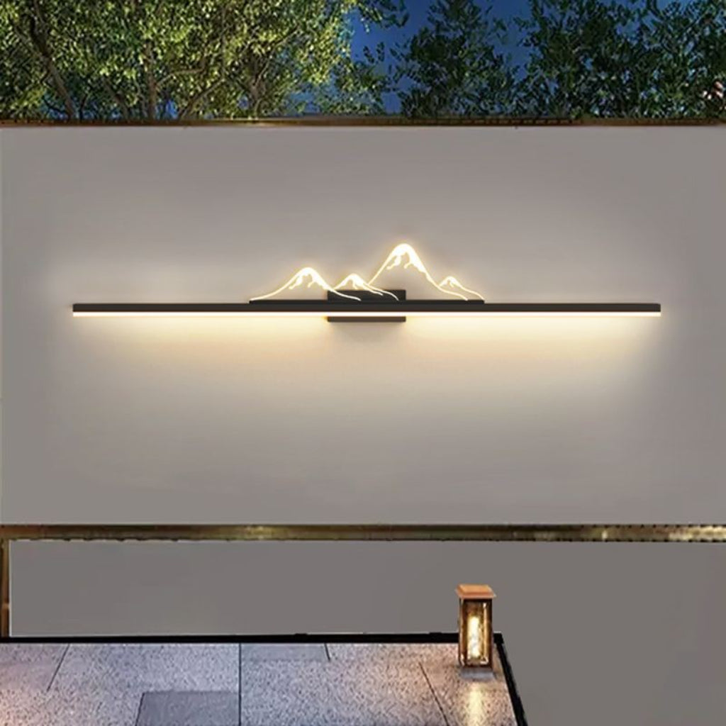 Chinese Style Outdoor LED Wall Light – IP65 Waterproof Aluminum Garden Sconce for Courtyard, Villa, Balcony & Landscape Lighting Velumoza