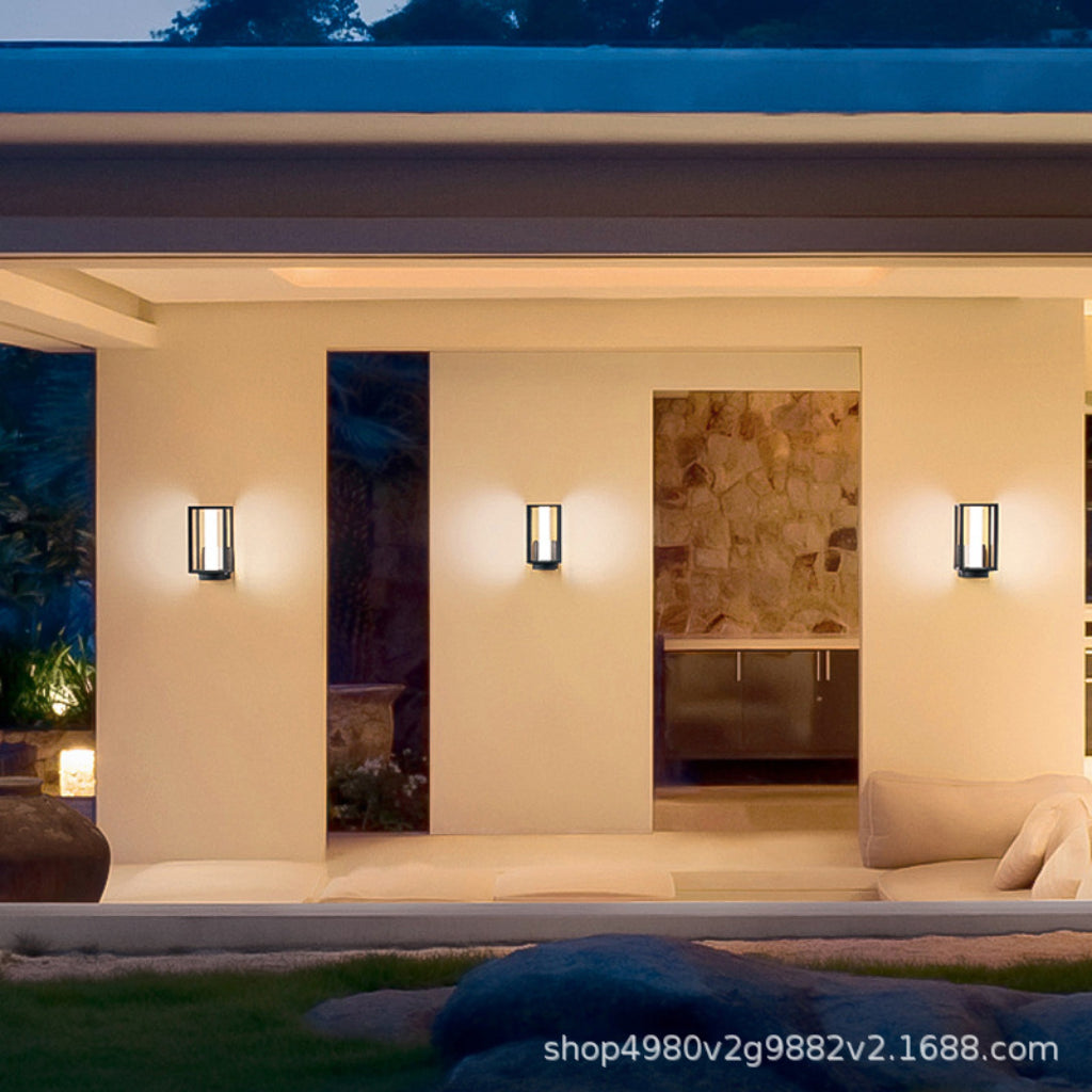 Solar LED Outdoor Wall Light – IP65 Waterproof Retro Garden Fence Lamp for Villa Patio Exterior Lighting Velumoza