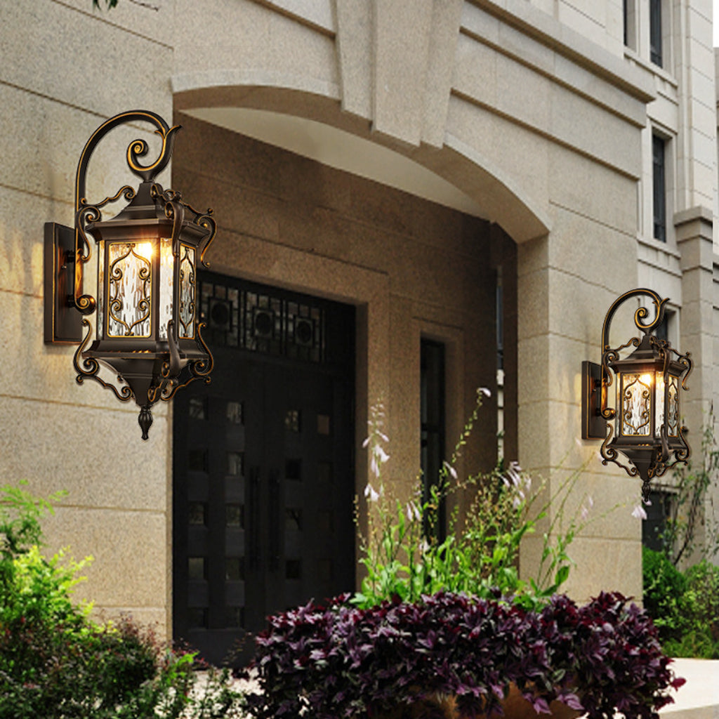 European Style Outdoor Wall Lamp – Waterproof LED Garden Sconce for Villa, Courtyard, Entrance & Exterior Lighting Velumoza