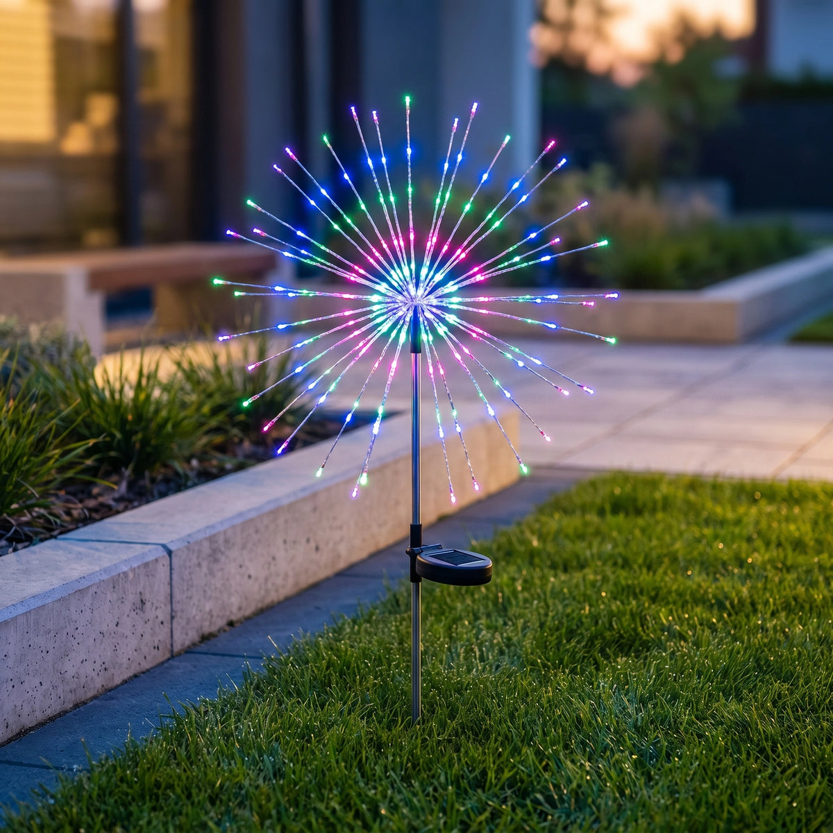 GENERATED_GROUP_COLOR::Solar Firework Ground Light - Color Light Model