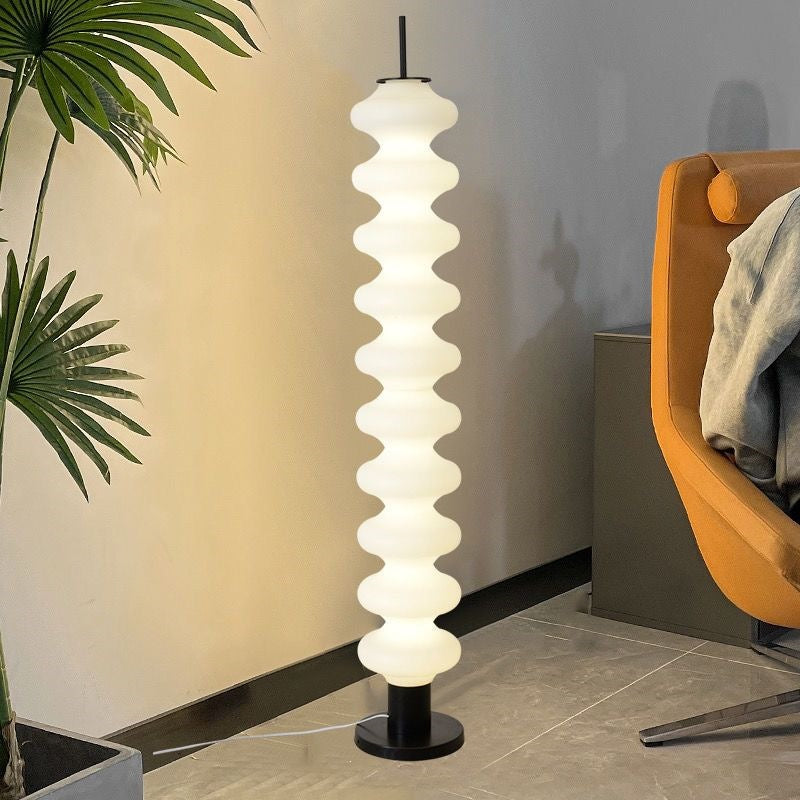 Modern Stacked Sphere Floor & Table Lamp – Nordic Tiered Acrylic Accent Light for Living Room & Bedroom