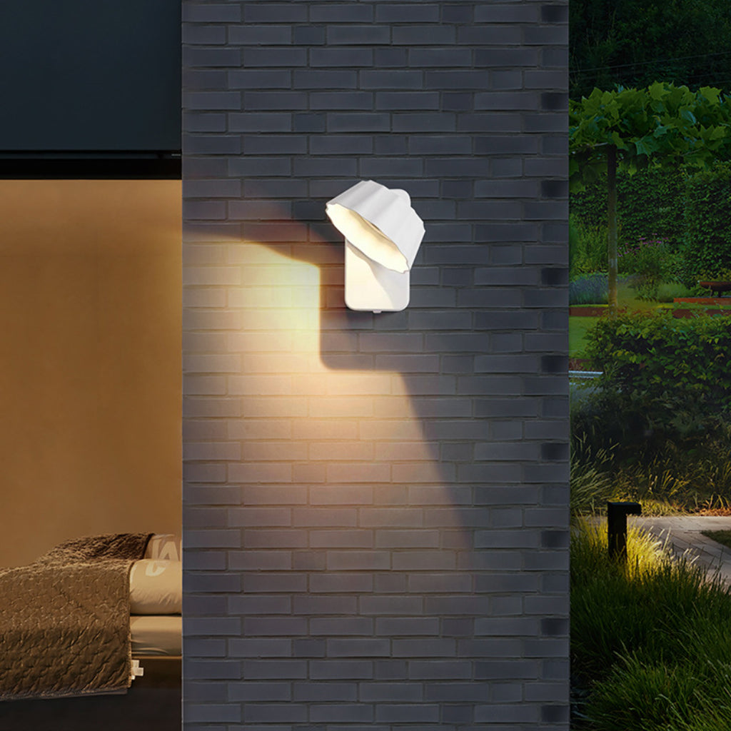 Modern Rotatable Outdoor LED Wall Lamp – 10W Aluminum Waterproof Exterior Sconce Light IP65 Villa Lighting Velumoza