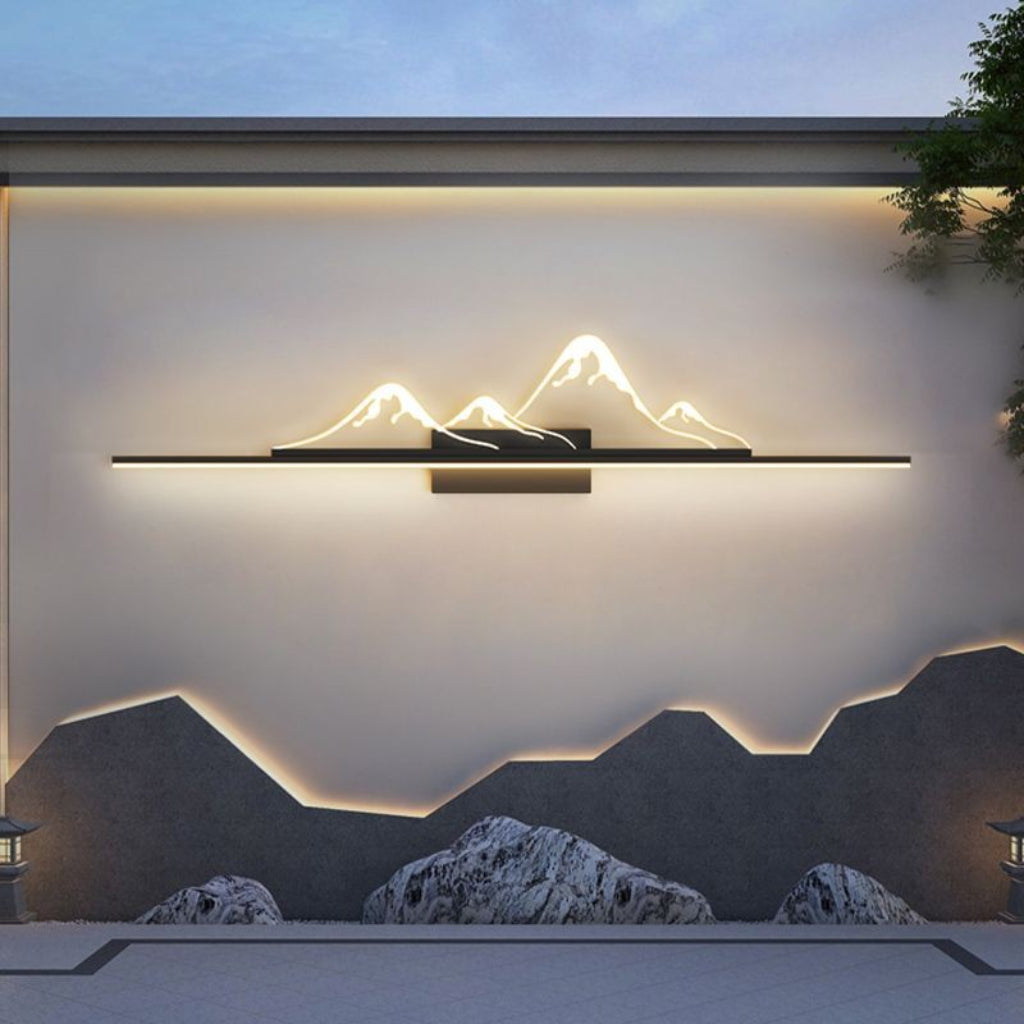 Chinese Style Outdoor LED Wall Light – IP65 Waterproof Aluminum Garden Sconce for Courtyard, Villa, Balcony & Landscape Lighting Velumoza