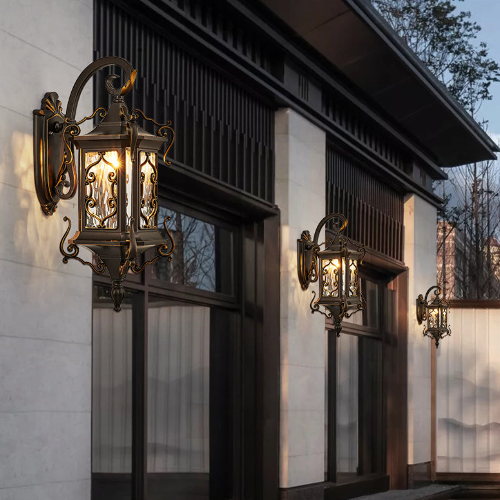 European Style Outdoor Wall Lamp – Waterproof LED Garden Sconce for Villa, Courtyard, Entrance & Exterior Lighting Velumoza