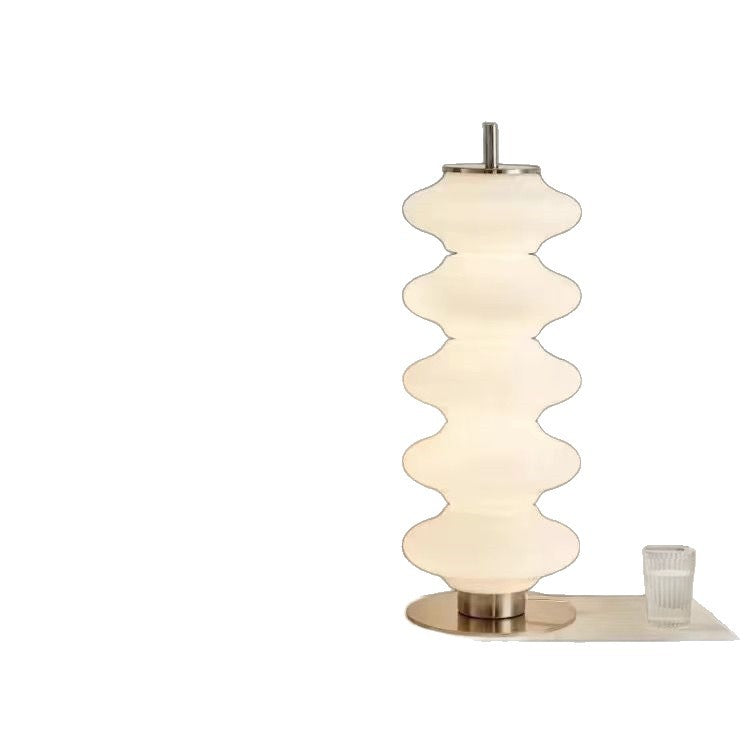 Modern Stacked Sphere Floor & Table Lamp – Nordic Tiered Acrylic Accent Light for Living Room & Bedroom