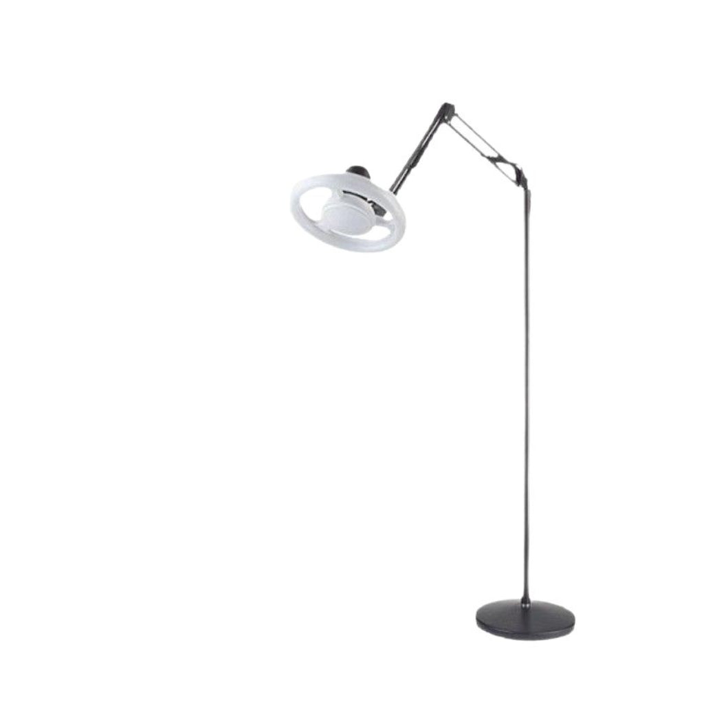 38W LED Eye-Care Floor Lamp – Super Bright Adjustable Beauty, Tattoo & Lash Work Light with Remote Control, 110V US Plug