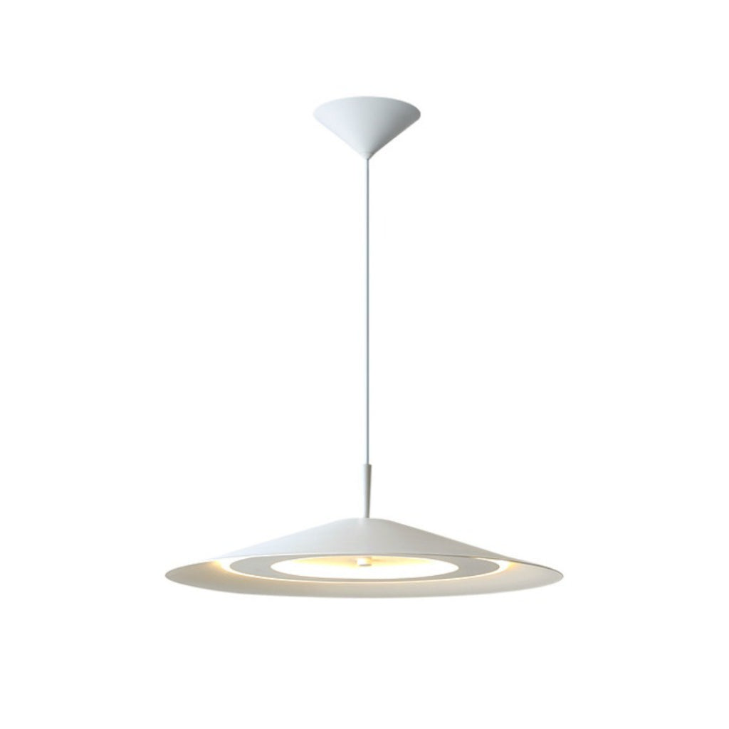 Italian Postmodern Sand Finish LED Pendant Chandelier – Nordic Danish Minimalist 18.90-Inch Art Hanging Light for Dining Room, Living Room, Restaurant & Hotel