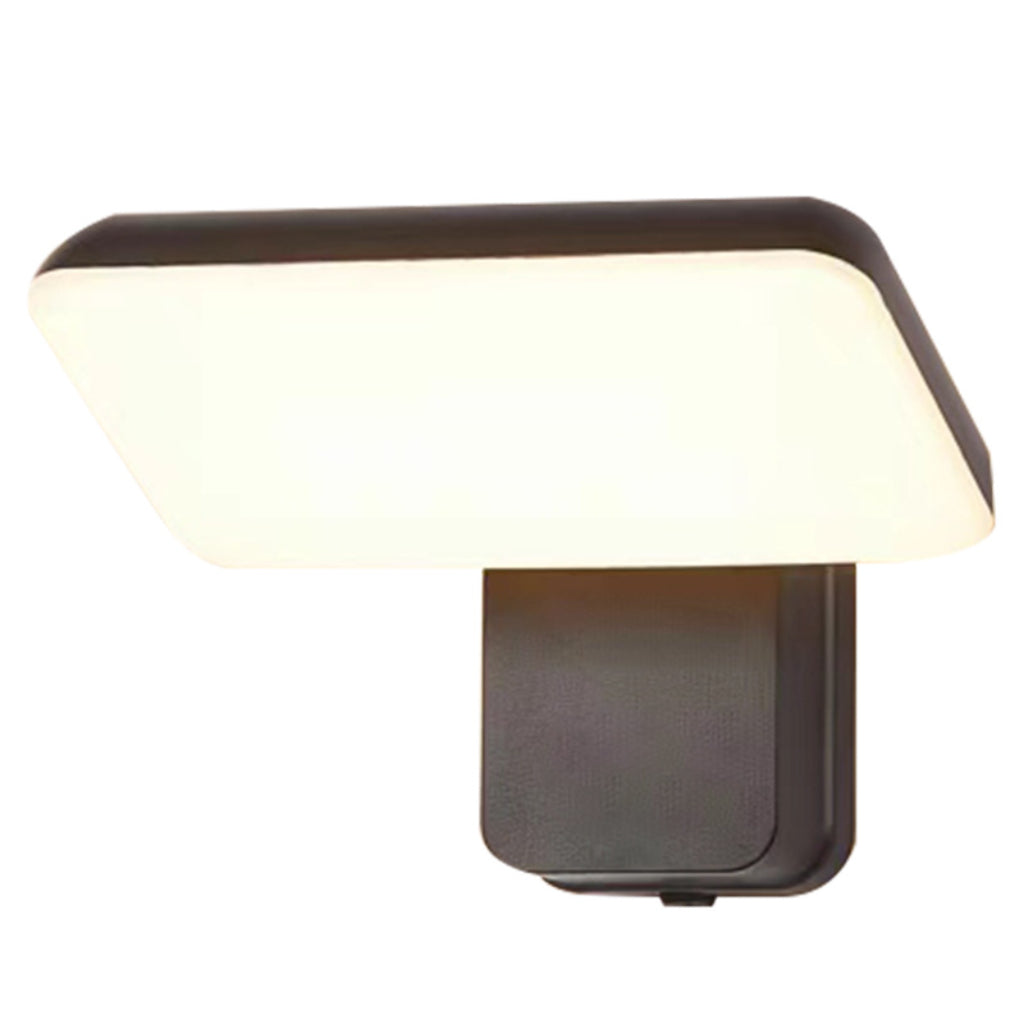 18W Modern Outdoor LED Wall Light with Motion Sensor – IP65 Waterproof Aluminum Up Down Exterior Sconce Velumoza
