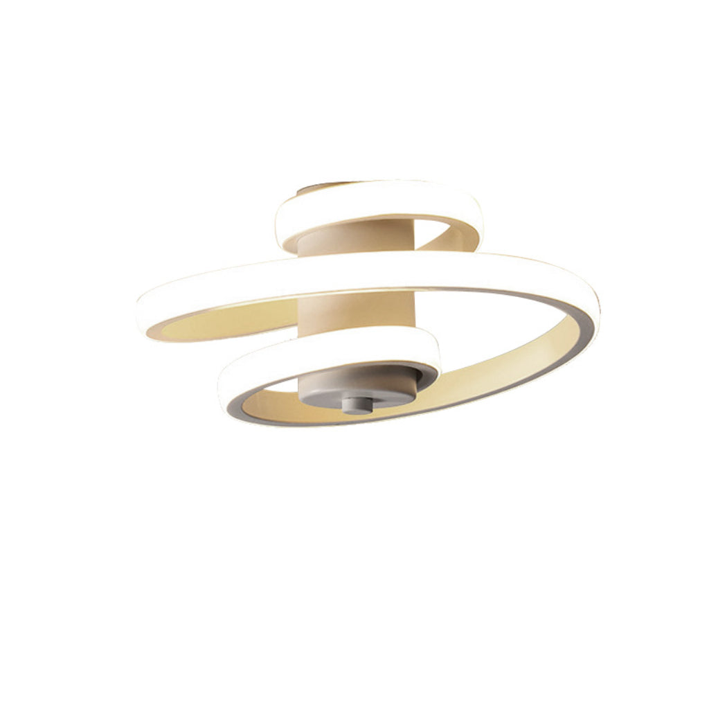 Modern Minimalist LED Ceiling Light – Aluminum & PVC Flush Mount for Hallway, Entryway & Balcony, 110V