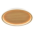 Japanese Wood Grain LED Ceiling Light – Ultra-Thin Round Modern Flush Mount, Dimmable 110V