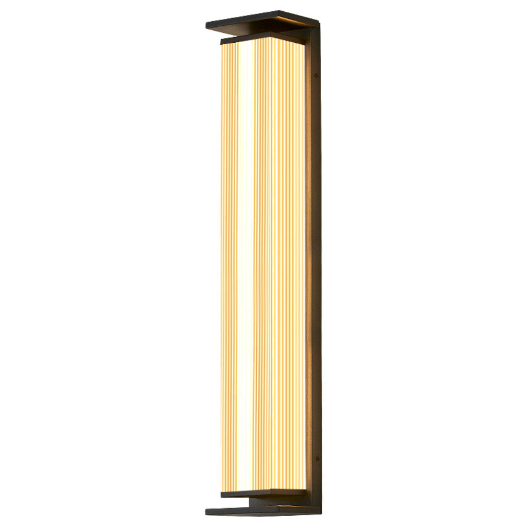 Modern IP65 Waterproof Stainless Steel LED Outdoor Wall Light – Minimalist Exterior Sconce for Garden, Patio, Villa, Porch, Gate & Terrace