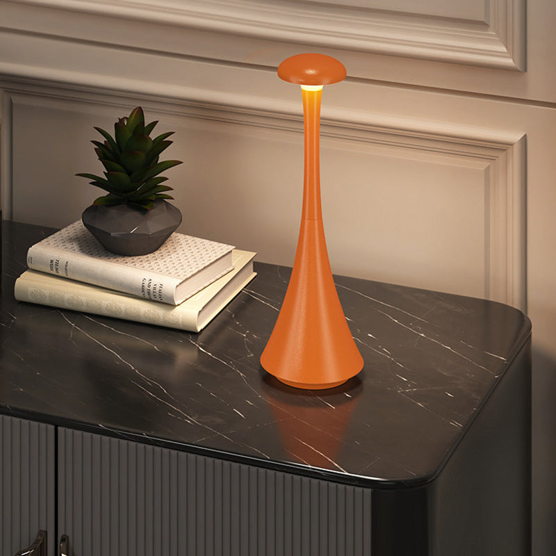 Modern Wireless Small Waist LED Table Lamp – Touch Dimmable & Rechargeable Night Light