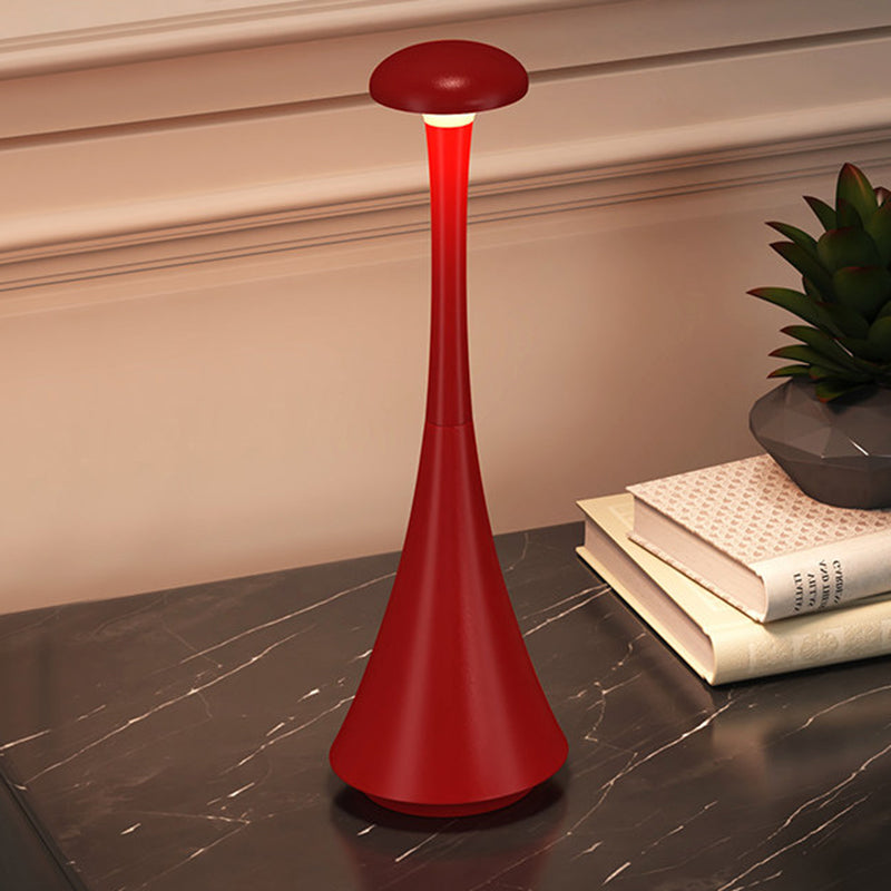 Modern Wireless Small Waist LED Table Lamp – Touch Dimmable & Rechargeable Night Light