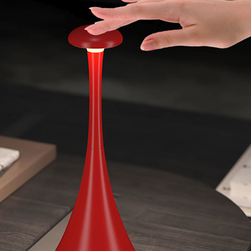 Modern Wireless Small Waist LED Table Lamp – Touch Dimmable & Rechargeable Night Light