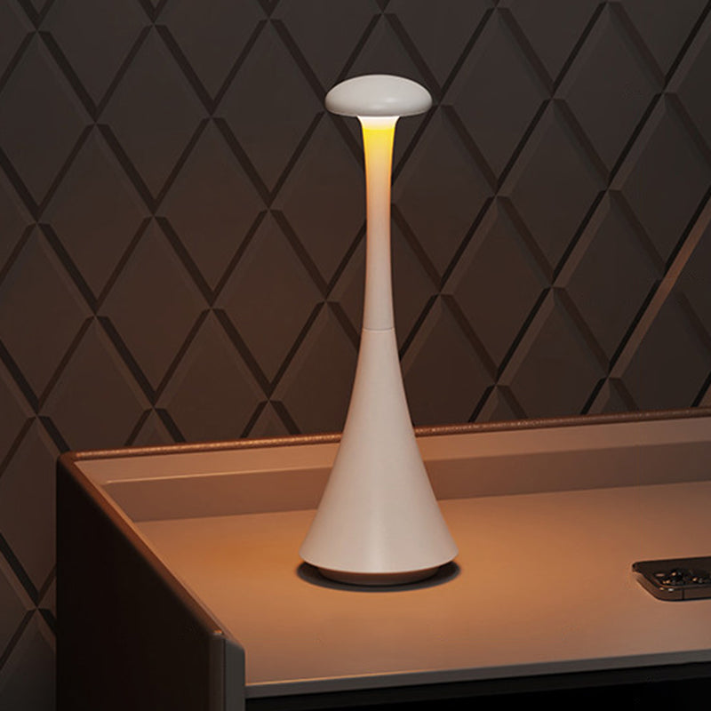 Modern Wireless Small Waist LED Table Lamp – Touch Dimmable & Rechargeable Night Light