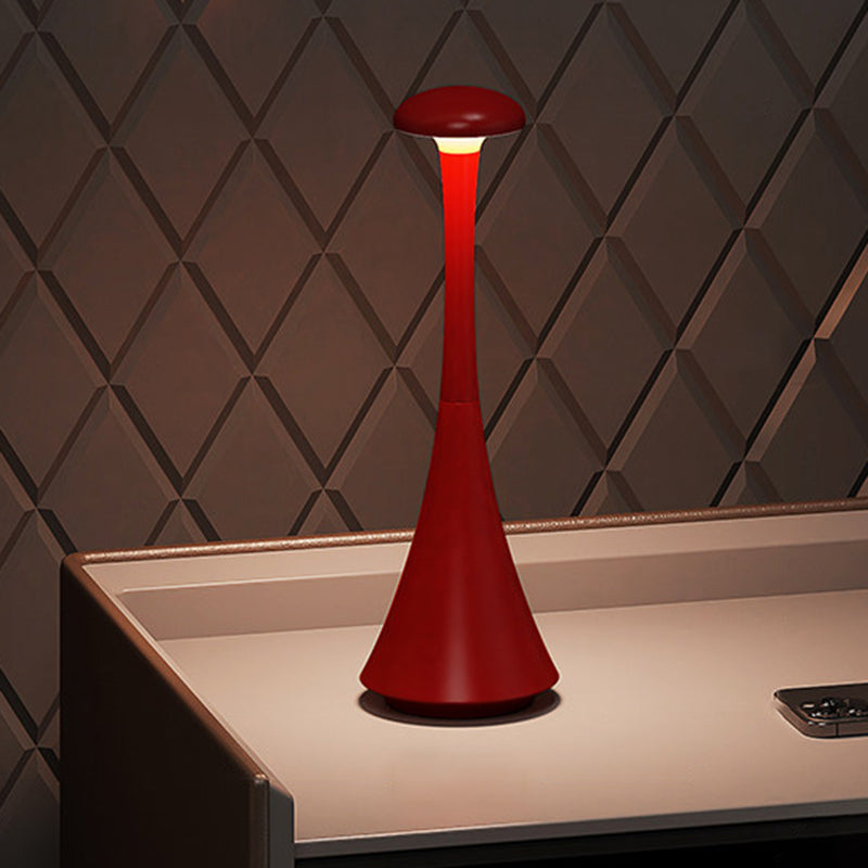 Modern Wireless Small Waist LED Table Lamp – Touch Dimmable & Rechargeable Night Light