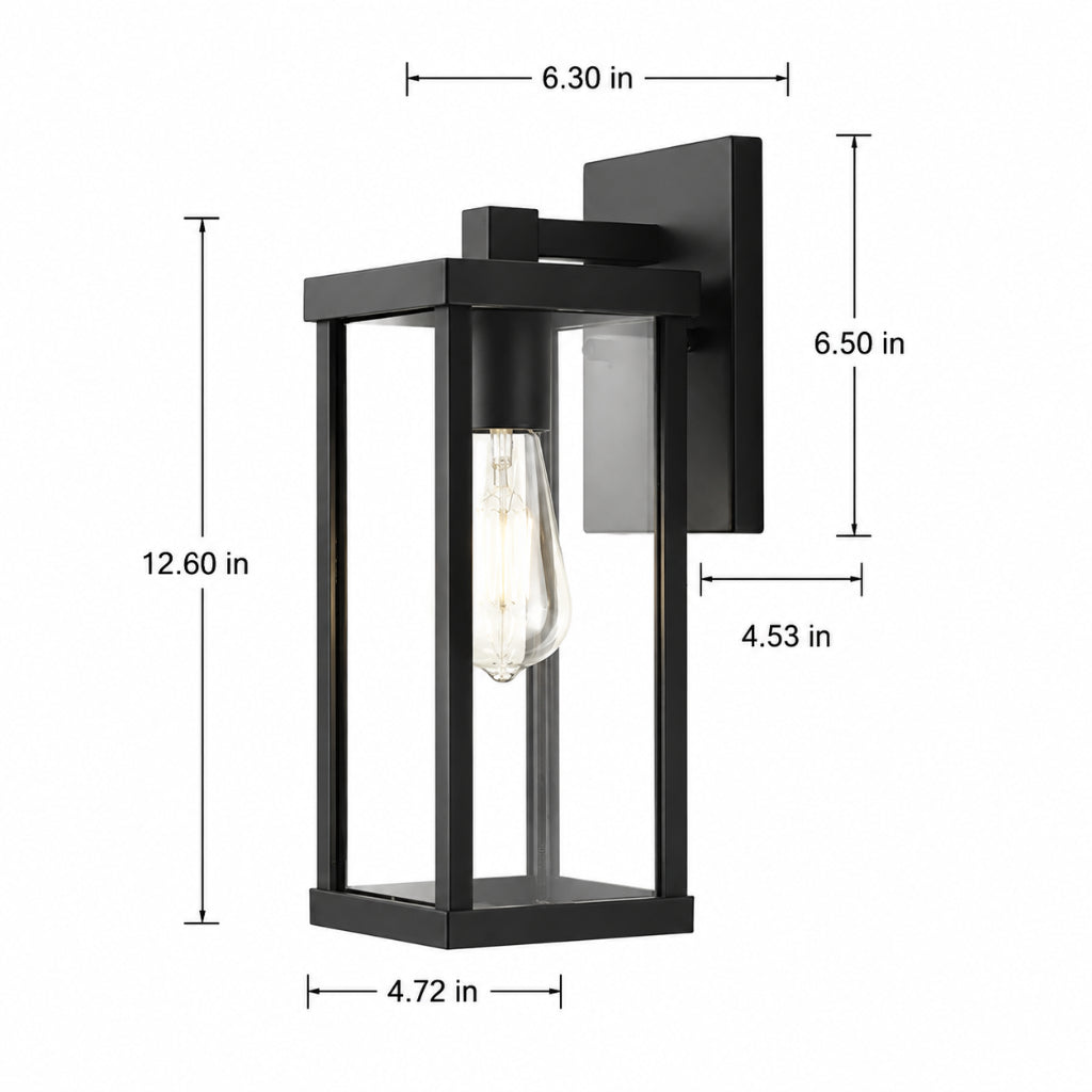 Outdoor Waterproof Wall Lamp 110V – Modern Aluminum Exterior Light for Garden, Balcony & Villa Velumoza