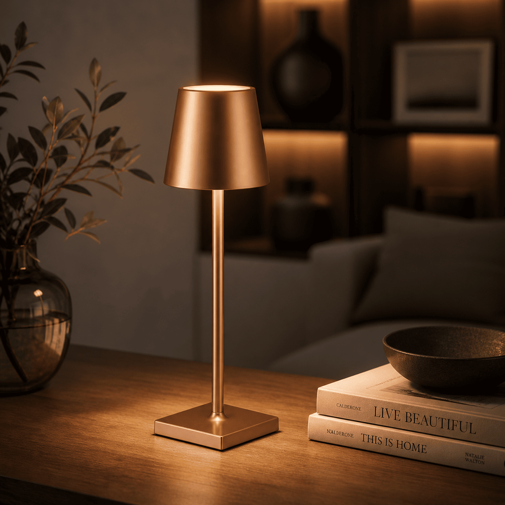LED Touch Control Desk Lamp 3 Color Modes and USB Powered