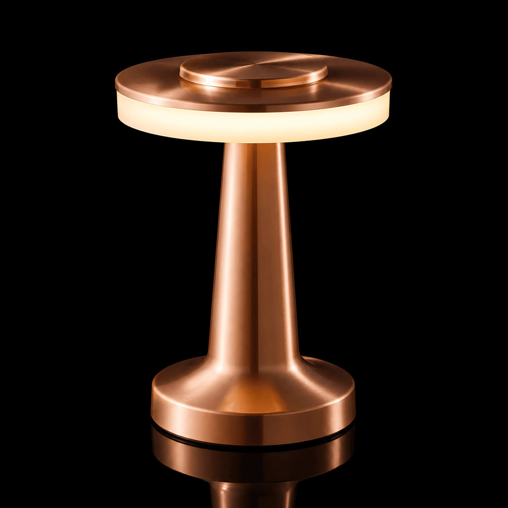Rechargeable Metal Desk Lamp Touch Dimmable