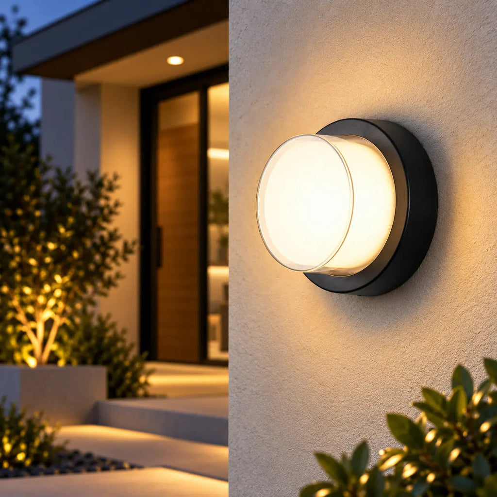 Modern Outdoor LED Post Cap Light – IP65 Waterproof Aluminum Pillar Light for Fence, Courtyard & Garden Columns Velumoza