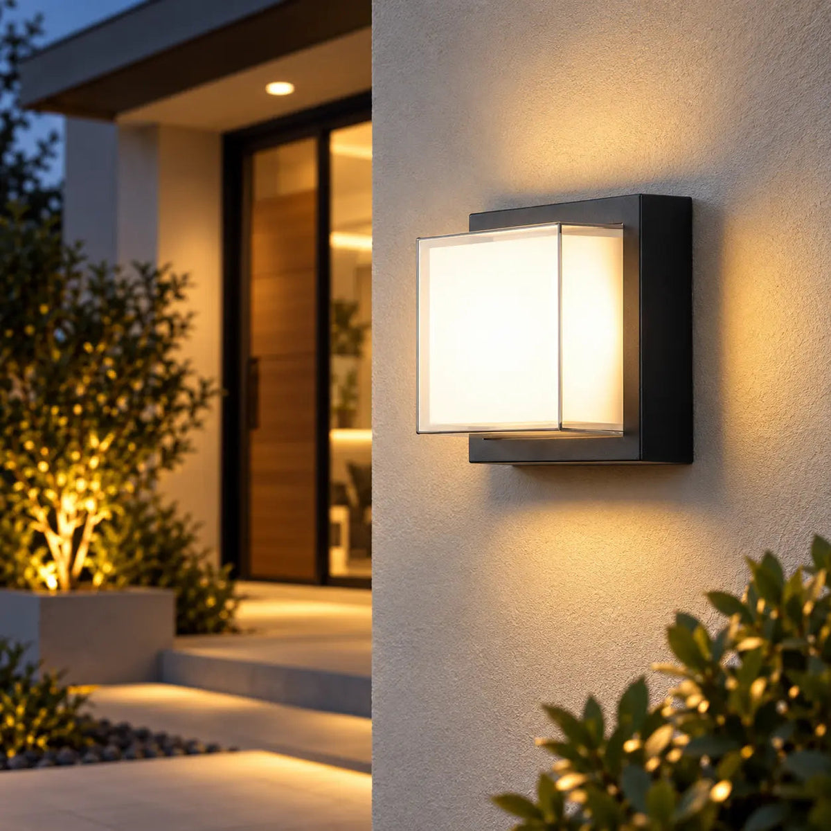 Modern Outdoor LED Post Cap Light – IP65 Waterproof Aluminum Pillar Light for Fence, Courtyard & Garden Columns Velumoza