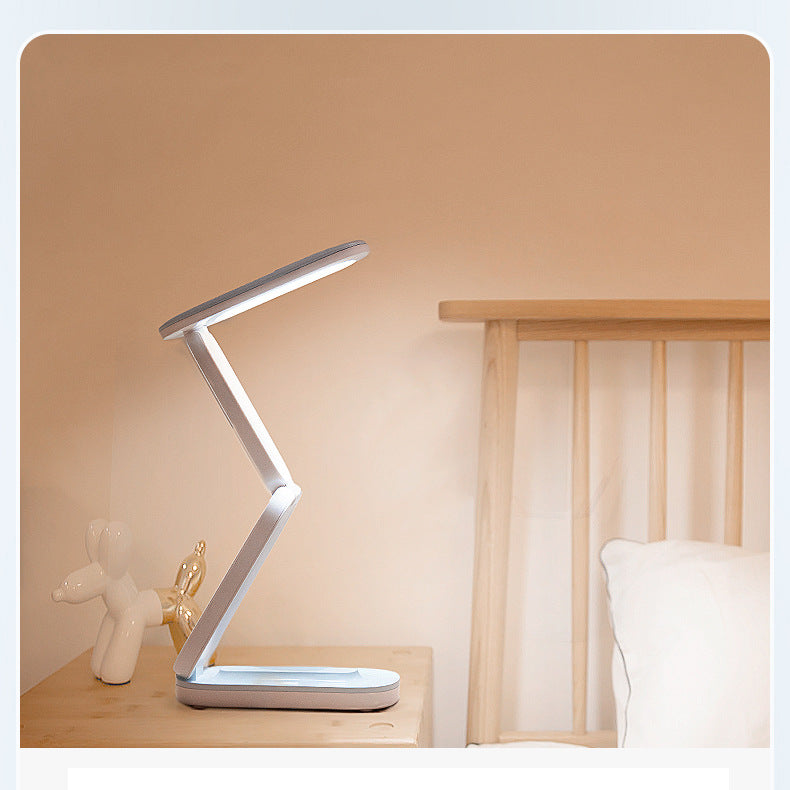 Yage LED Desk Lamp USB Rechargeable Foldable Student Dormitory Reading Eye Protection Lamp Creative Small Desk Lamp Velumoza