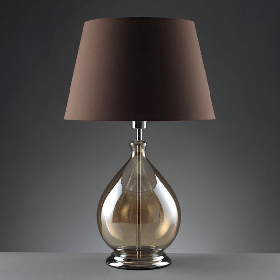 Modern Minimalist Living Room Bedside Lamp Bedroom Hotel Glass Table Lamp Glazed Study Lamp American Light Luxury Vase Dropshipping Velumoza