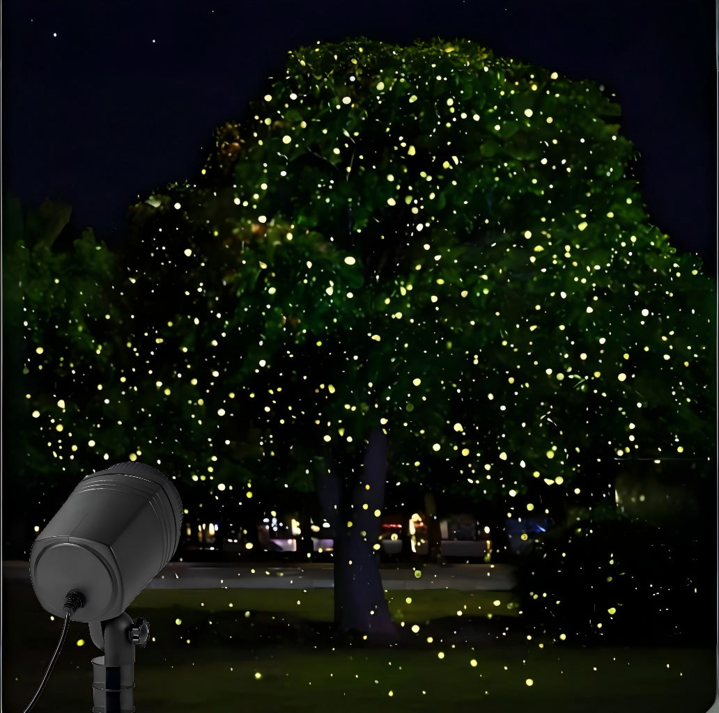 Cross-Border Outdoor Waterproof Firefly Lawn Light Laser Projection Light Red Green Blue Starry Sky Garden Christmas Light Velumoza