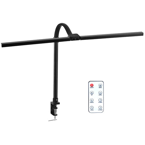 LED Desk Lamp for Home Office – 24W Dual Head Desk Lamp with Wireless Remote
