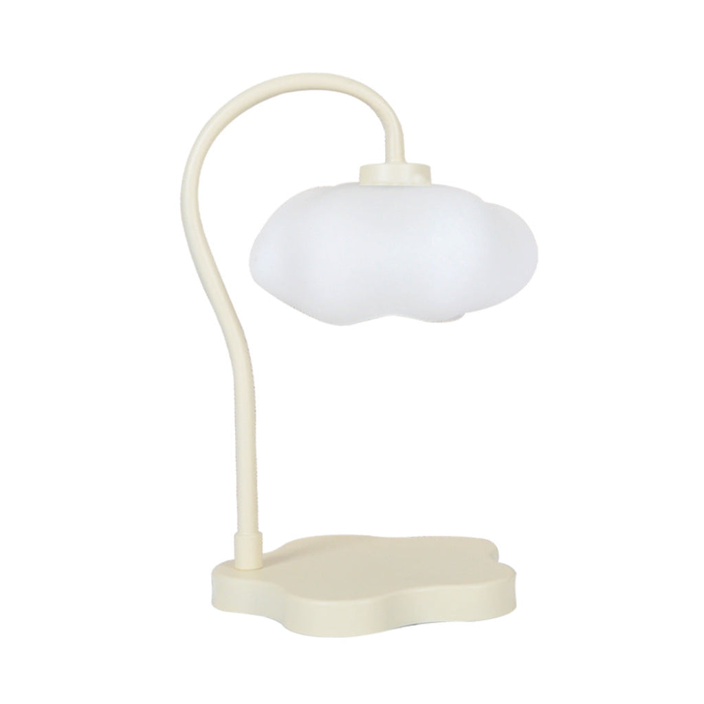 Cloud Candle Warmer Table Lamp with Iron Base, Timer & Dimmer Velumoza