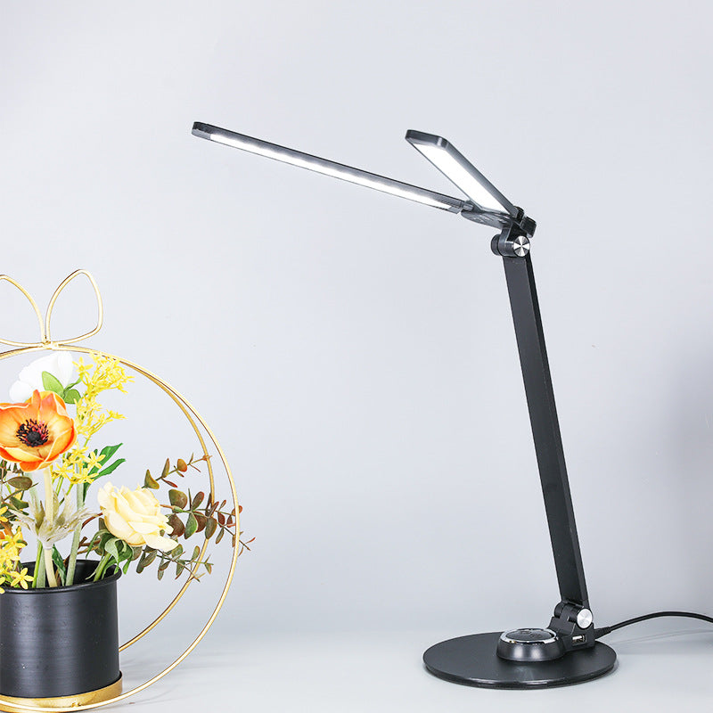 Double-Headed Piano Desk Lamp, Study Eye-Protection Lamp, Led Computer Screen Lamp, Long-Arm Foldable Painting Lamp, Wholesale for Desktops Velumoza