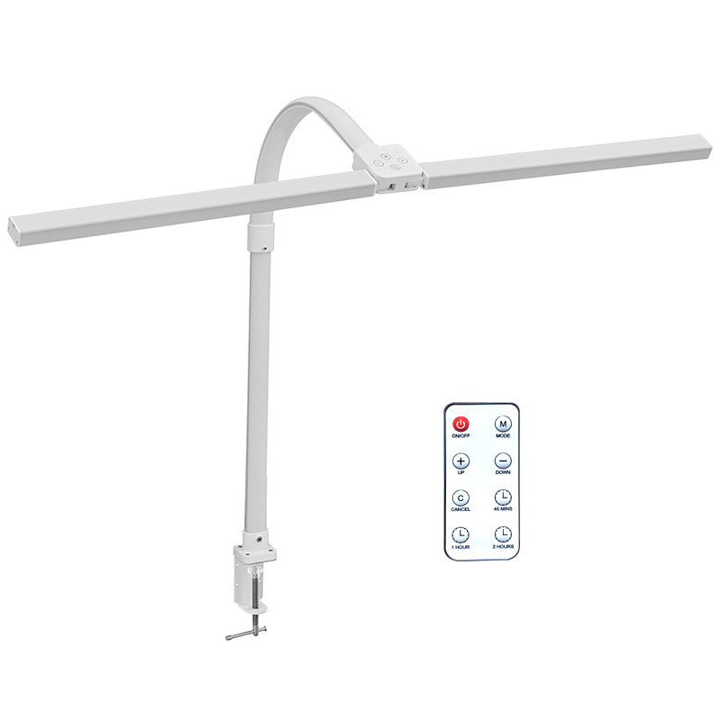LED Desk Lamp for Home Office – 24W Dual Head Desk Lamp with Wireless Remote